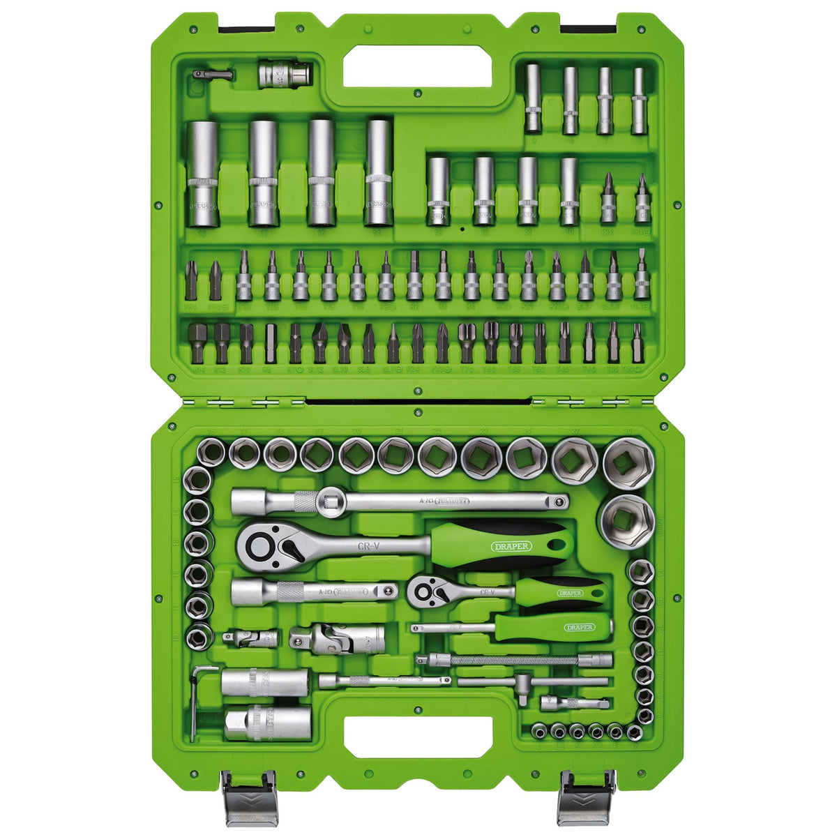 1/4" and 1/2" Sq. Dr. Metric Tool Kit (100 piece): Model No. TKD100M
