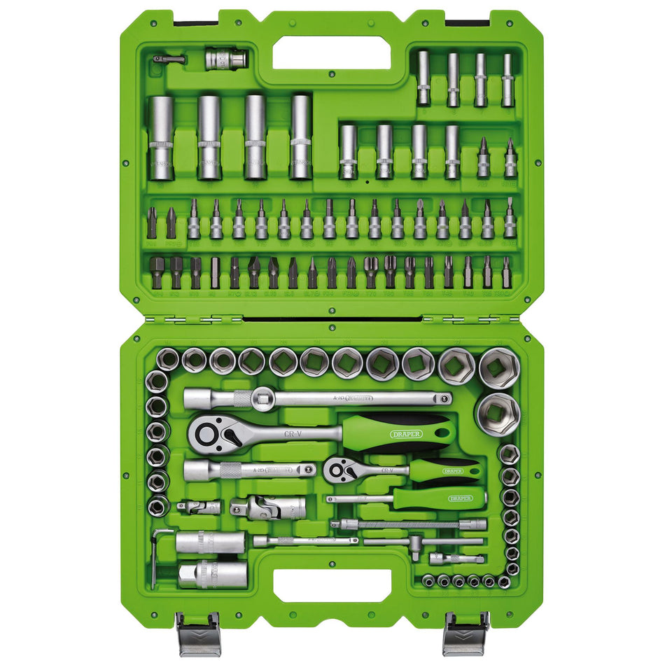 1/4" and 1/2" Sq. Dr. Metric Tool Kit (100 piece): Model No. TKD100M