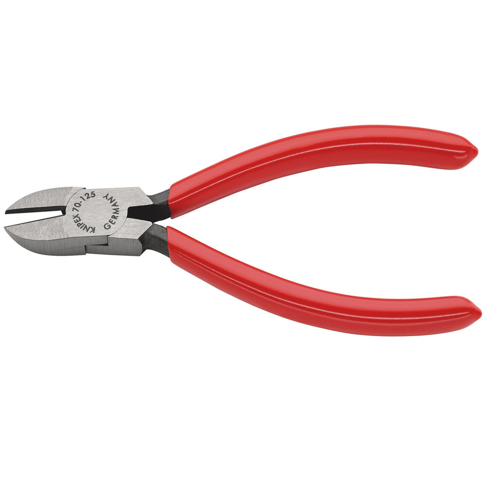 Knipex 125mm Diagonal Side Cutter : Model No.70 01 125 SBE