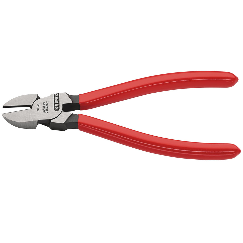 Knipex 160mm Diagonal Side Cutter: Model No. 70 01 160 SBE
