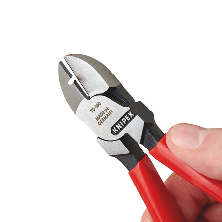 Knipex 160mm Diagonal Side Cutter: Model No. 70 01 160 SBE