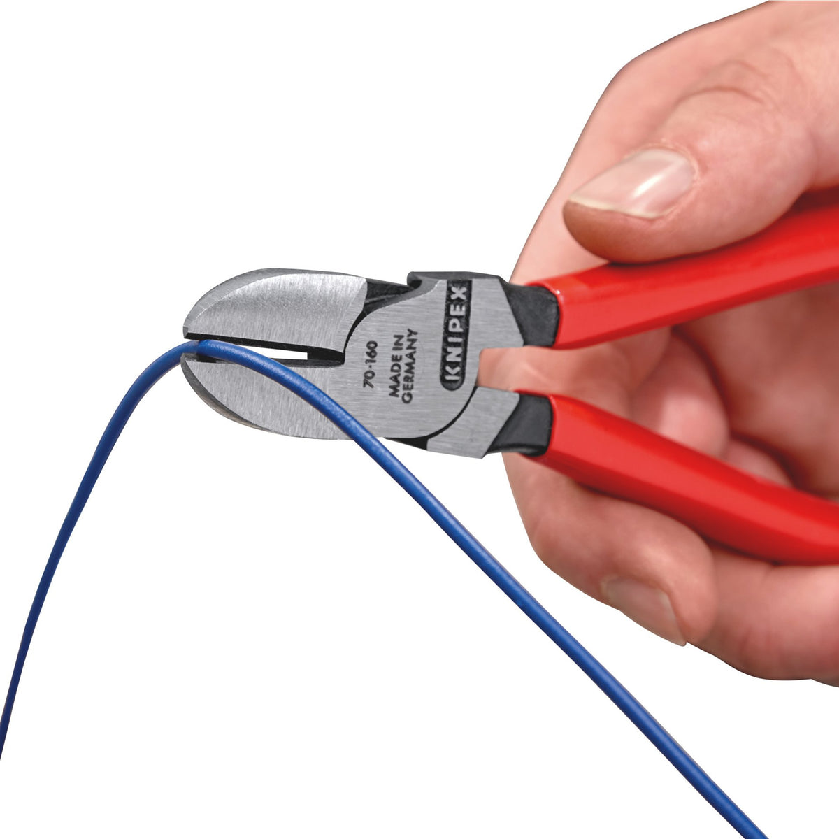 Knipex 160mm Diagonal Side Cutter: Model No. 70 01 160 SBE