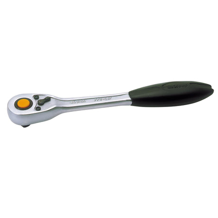 270mm 1/2in. Square Drive Quick Release Soft Grip Reversible Ratchet: Model No.770-L1F