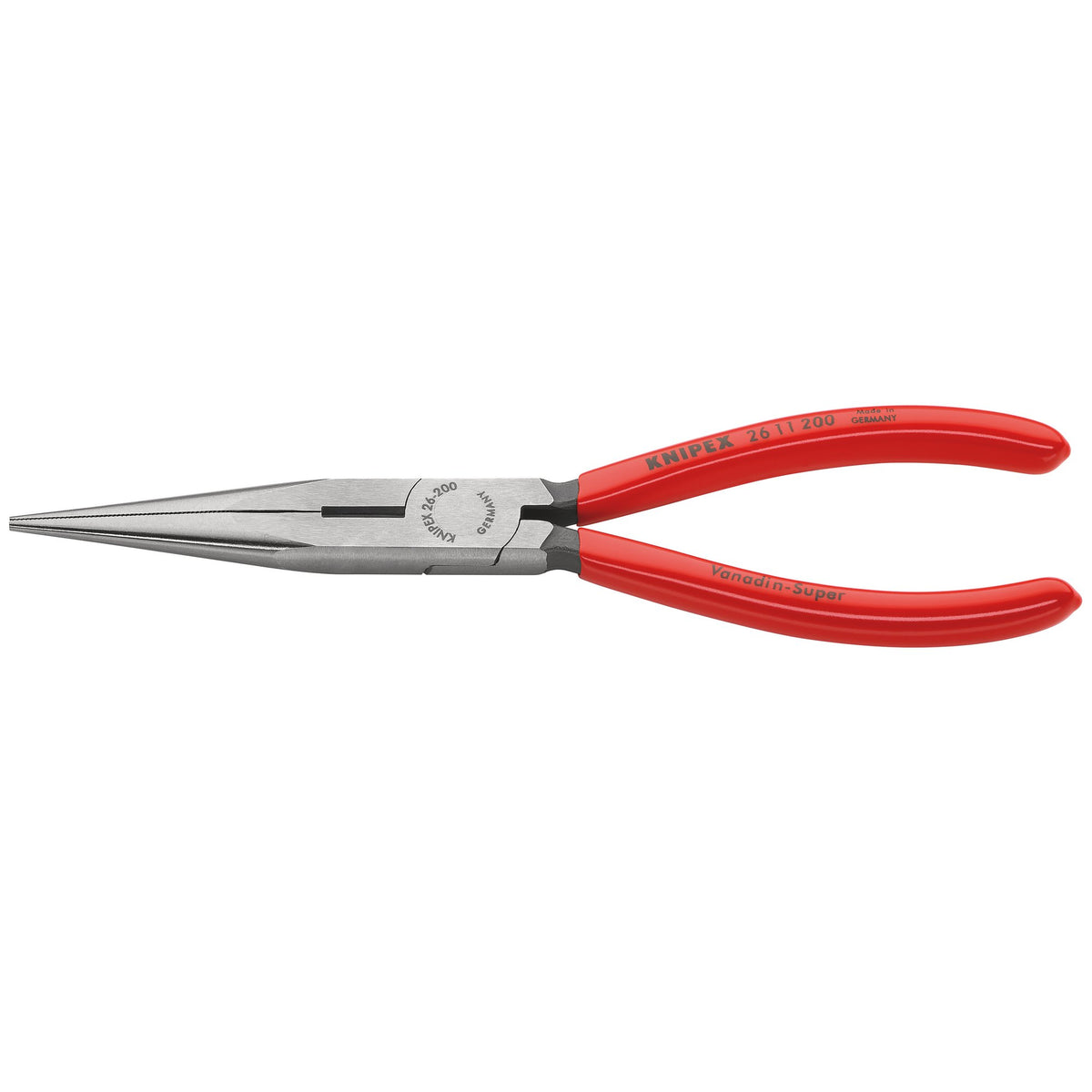 Knipex 200mm Long Nose Pliers : Model No.26 11 200 SBE