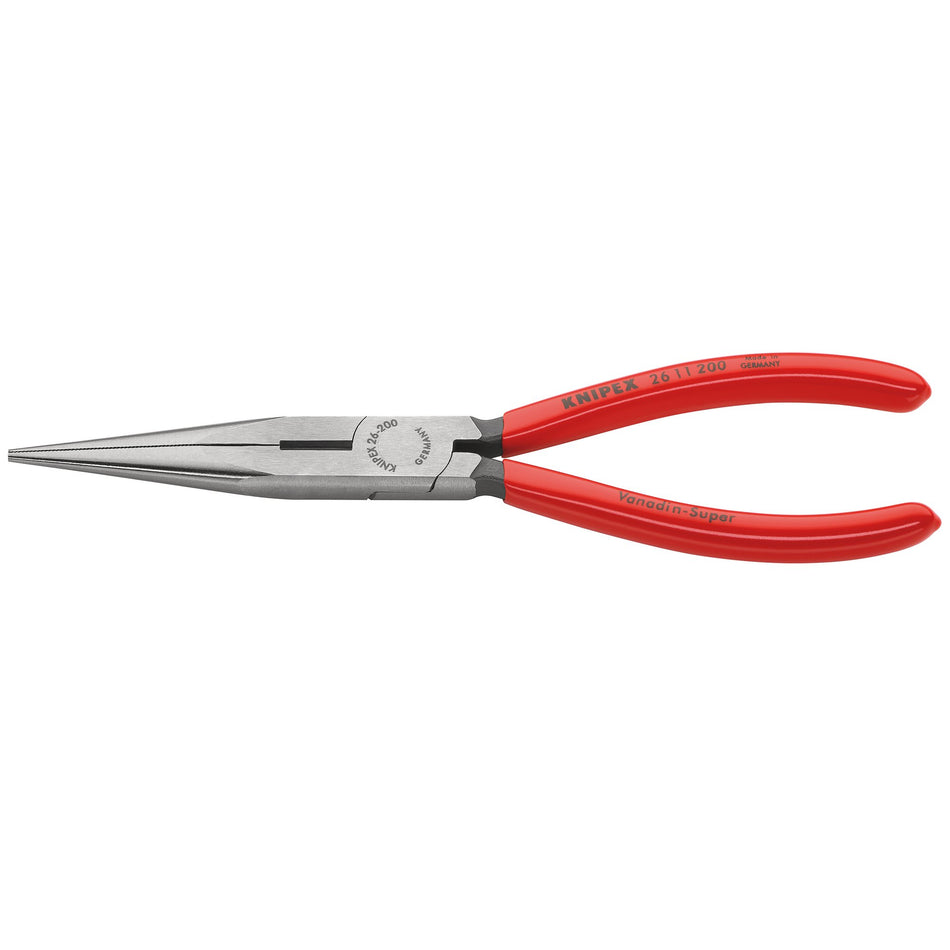 Knipex 200mm Long Nose Pliers : Model No.26 11 200 SBE