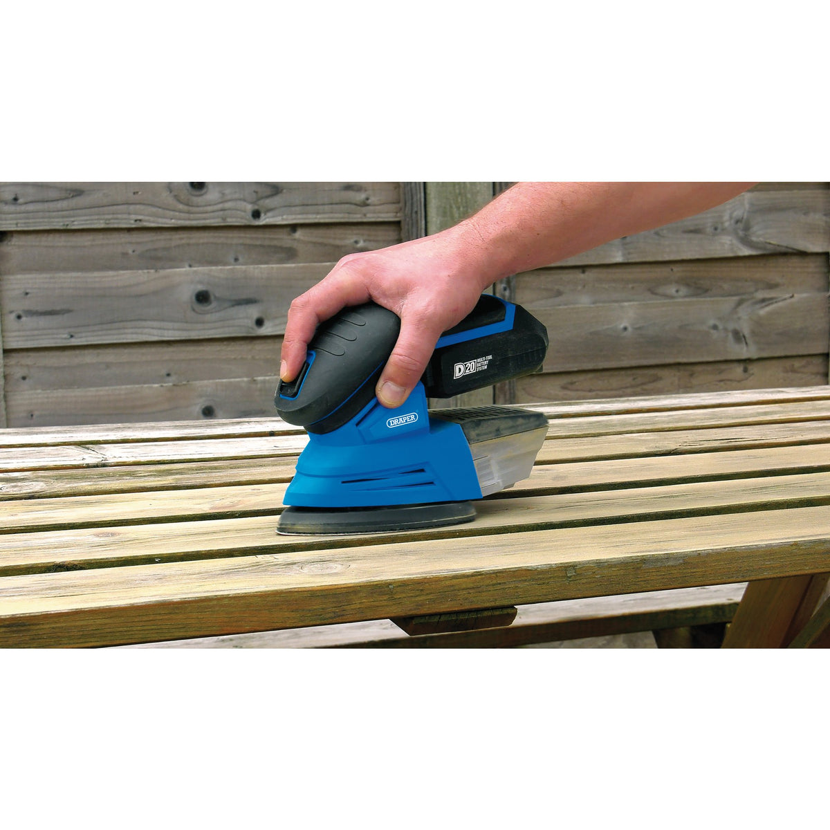 D20 20V Tri-Base (Detail) Sander - Bare: Model No. D20TBS135