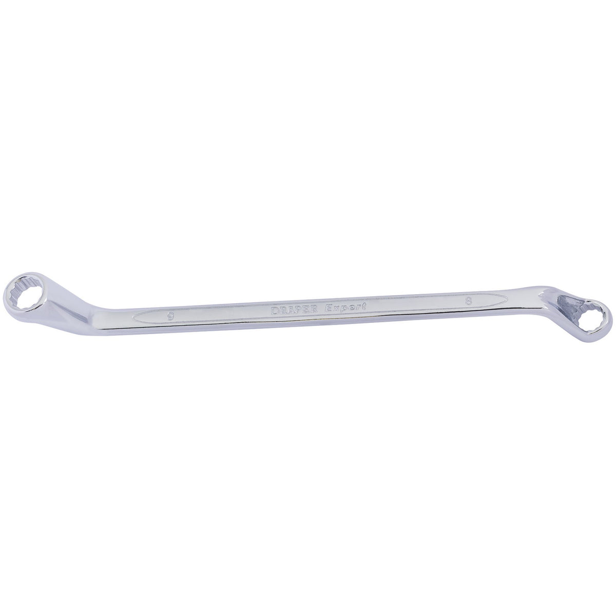 DRAPER Expert 8mm x 9mm Hi-Torq ; Deep Offset Ring Spanner: Model No.7105MM