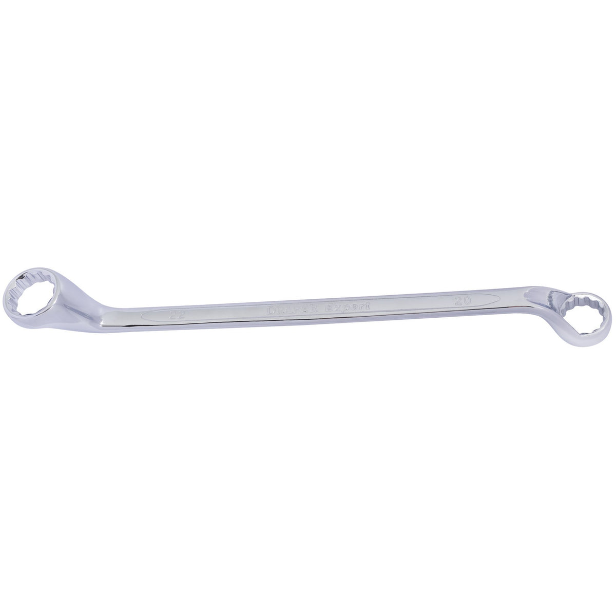DRAPER Expert 20mm x 22mm Hi-Torq ; Deep Offset Ring Spanner: Model No.7105MM