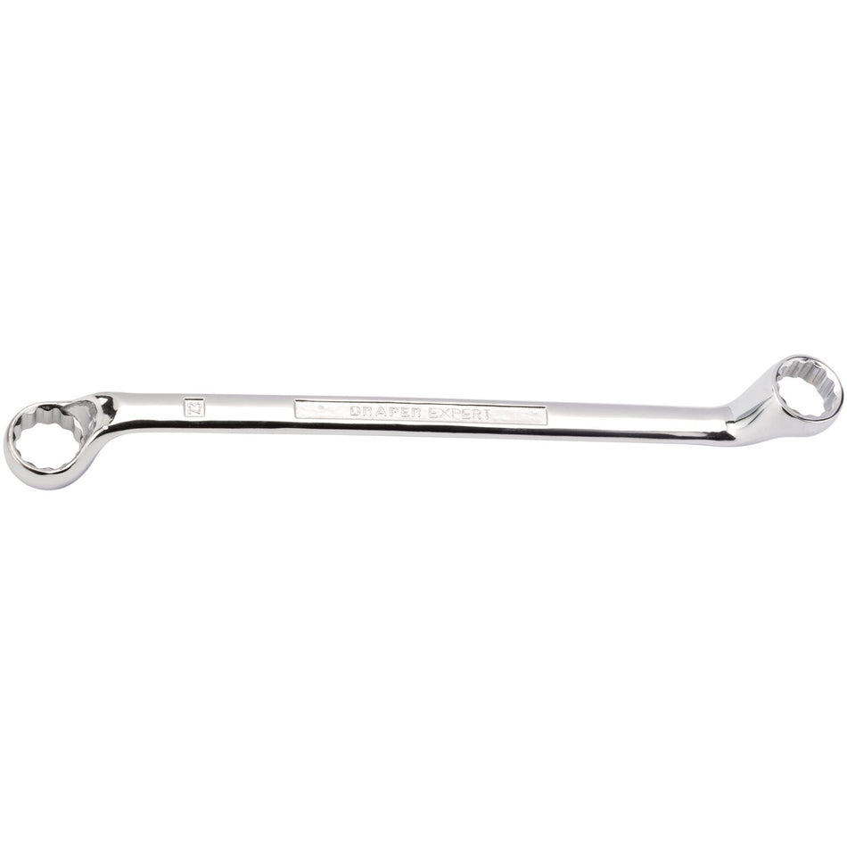 DRAPER Expert 21mm x 23mm Hi-Torq ; Deep Offset Ring Spanner: Model No.7105MM