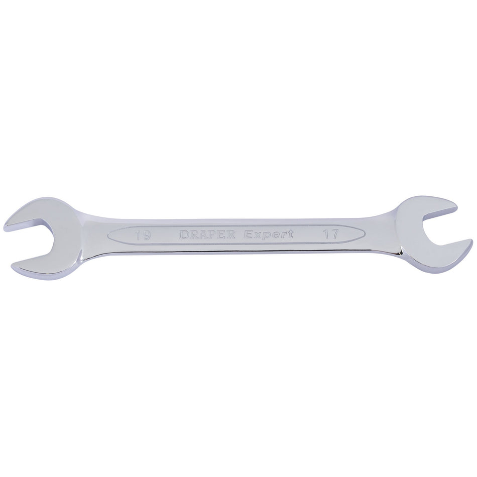 DRAPER Expert 17mm x 19mm Open End Spanner: Model No.5055MM