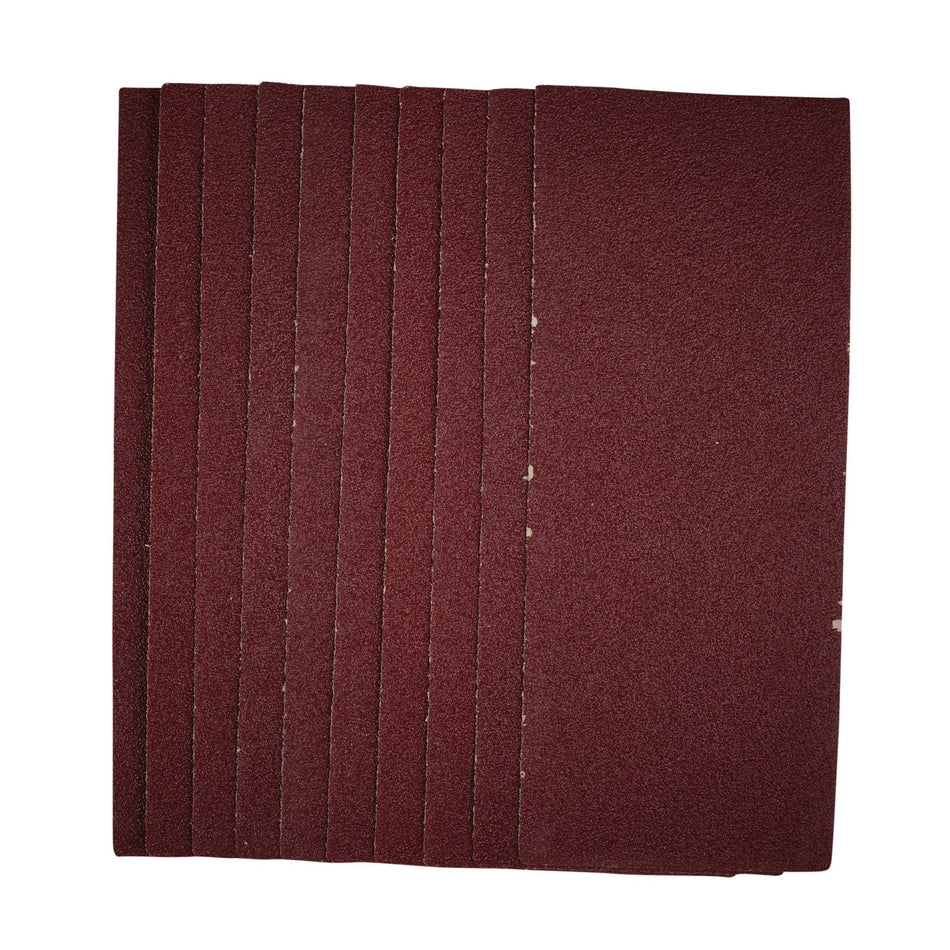 1/3 Sanding Sheets, 93 x 230mm, 40 Grit (Pack of 10): Model No. SSA4