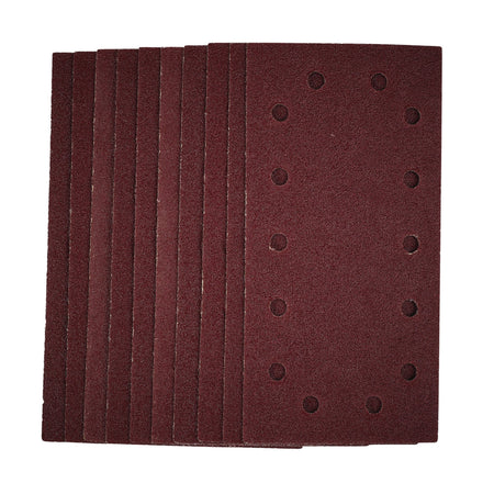 1/2 Sanding Sheets with Hook and Loop, 115 x 230mm, 40 Grit (Pack of 10): Model No. SSA5