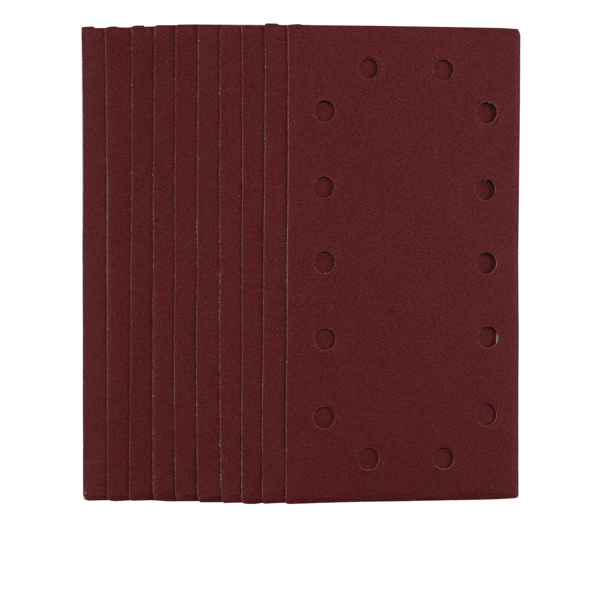 1/2 Sanding Sheets with Hook and Loop, 115 x 230mm, 120 Grit (Pack of 10): Model No. SSA5
