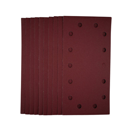 1/2 Sanding Sheets with Hook and Loop, 115 x 230mm, 240 Grit (Pack of 10): Model No. SSA5
