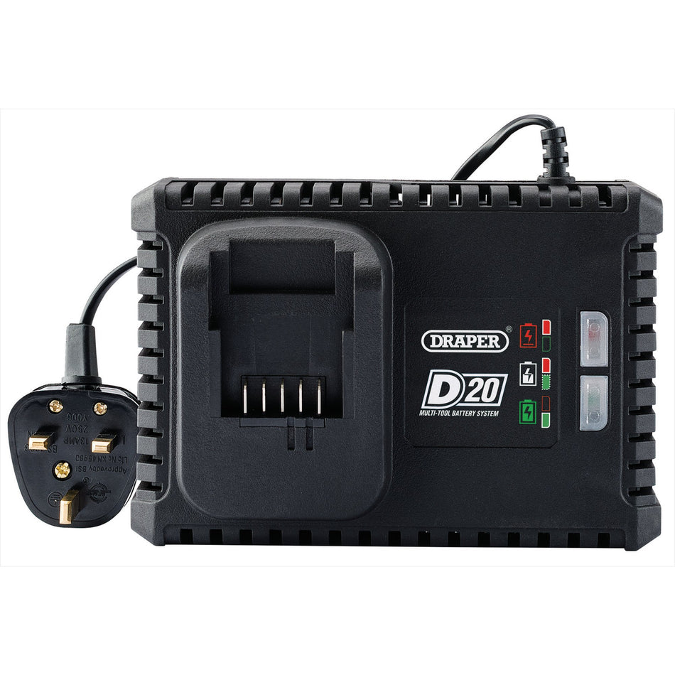 20V D20 Fast Battery Charger: Model No. D20BCF