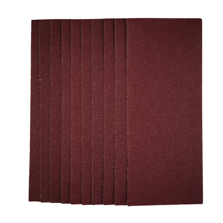 1/2 Sanding Sheets, 115 x 280mm, 40 Grit (Pack of 10): Model No. SSA6