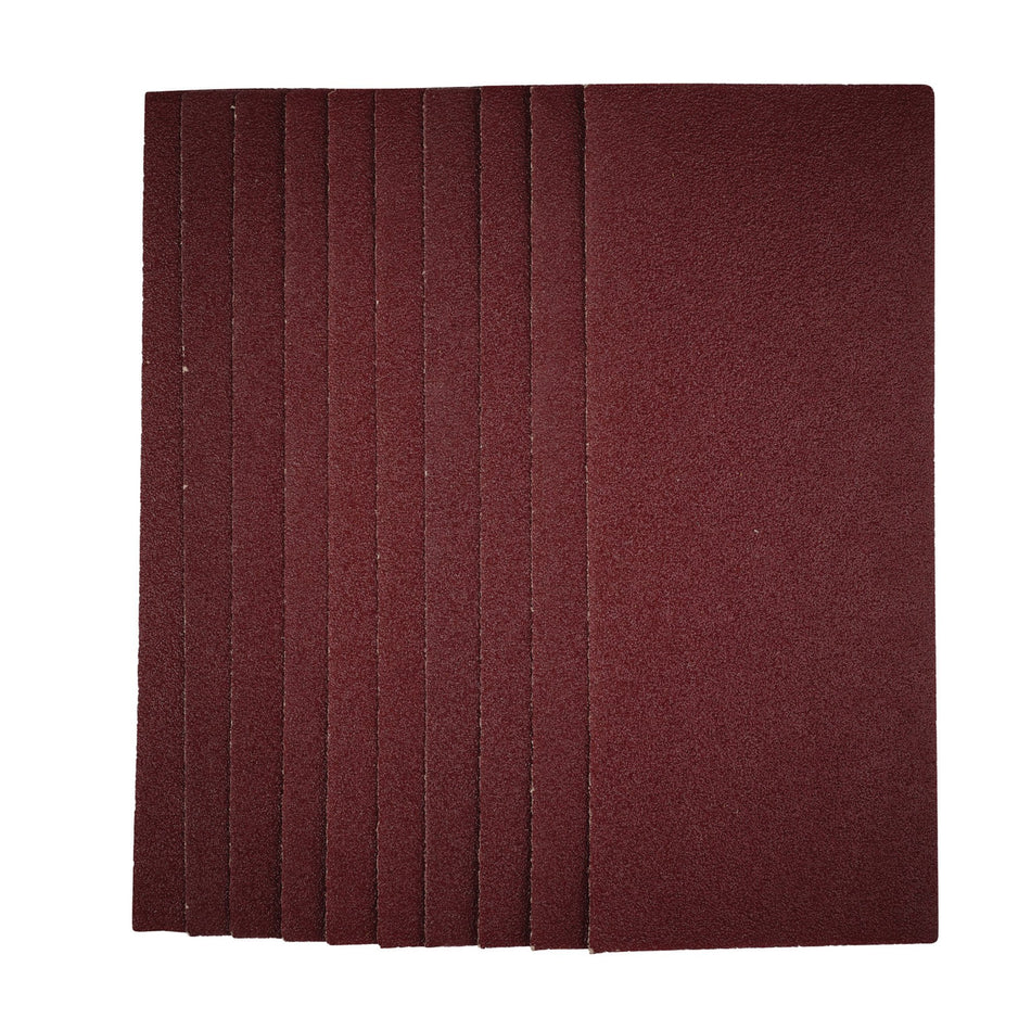 1/2 Sanding Sheets, 115 x 280mm, 40 Grit (Pack of 10): Model No. SSA6
