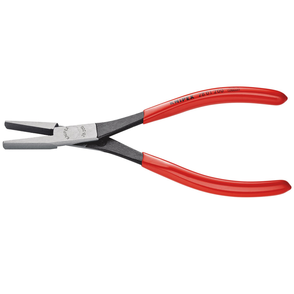 Knipex 200mm Flat Nose Assembly Pliers : Model No.28 01 200