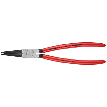 Knipex 40mm - 100mm J3 Straight Internal Circlip Pliers : Model No.44 11 J3 SBE