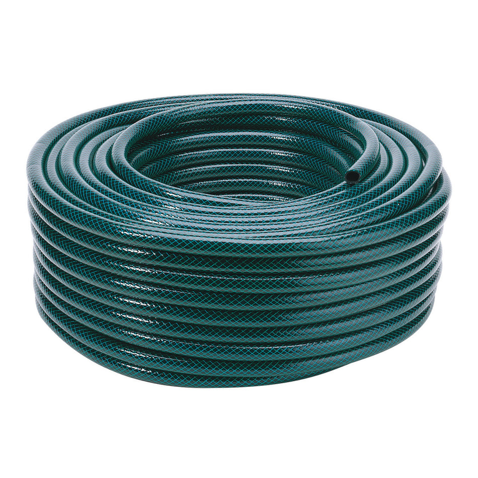 DRAPER 12mm Bore x 50M Green Watering Hose: Model No.GH3