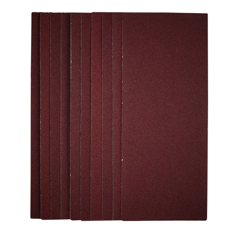 1/2 Sanding Sheets, 115 x 280mm, 80 Grit (Pack of 10): Model No. SSA6