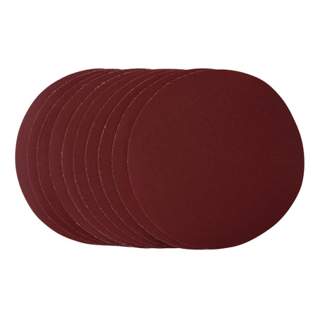 Sanding Discs, 180mm, Hook & Loop, 320 Grit, (Pack of 10): Model No. SDHAL180