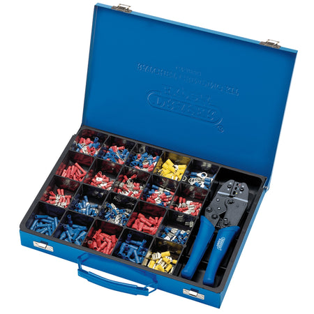DRAPER Expert Ratchet Crimping Tool and Terminal Kit: Model No.CT-K/PRO