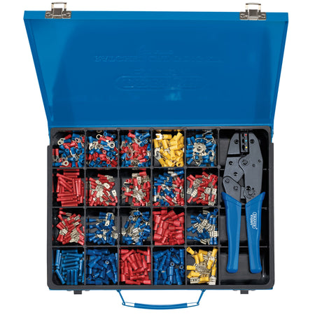DRAPER Expert Ratchet Crimping Tool and Terminal Kit: Model No.CT-K/PRO