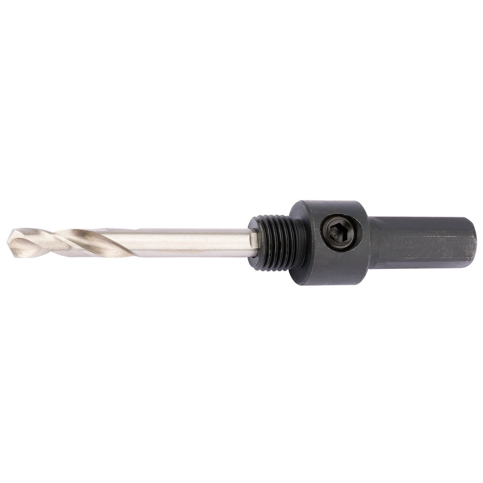 DRAPER Expert 7/16in. Hexagonal Holesaw Arbor with HSS Pilot Drill for Holesaws 14 - 30mm: Model No.HSA3