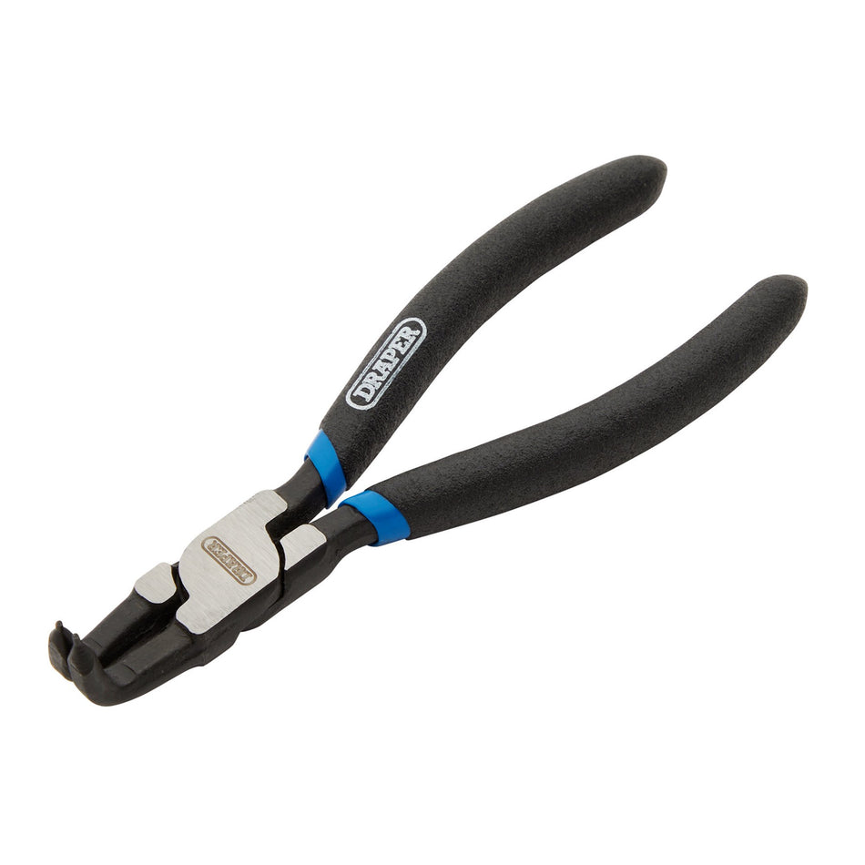 DRAPER 130mm Internal Circlip Pliers with 90deg; Tips: Model No.49/INT