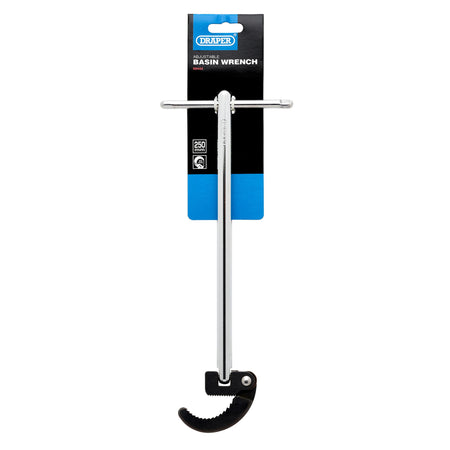 DRAPER Adjustable Basin Wrench (40mm Capacity): Model No.18L