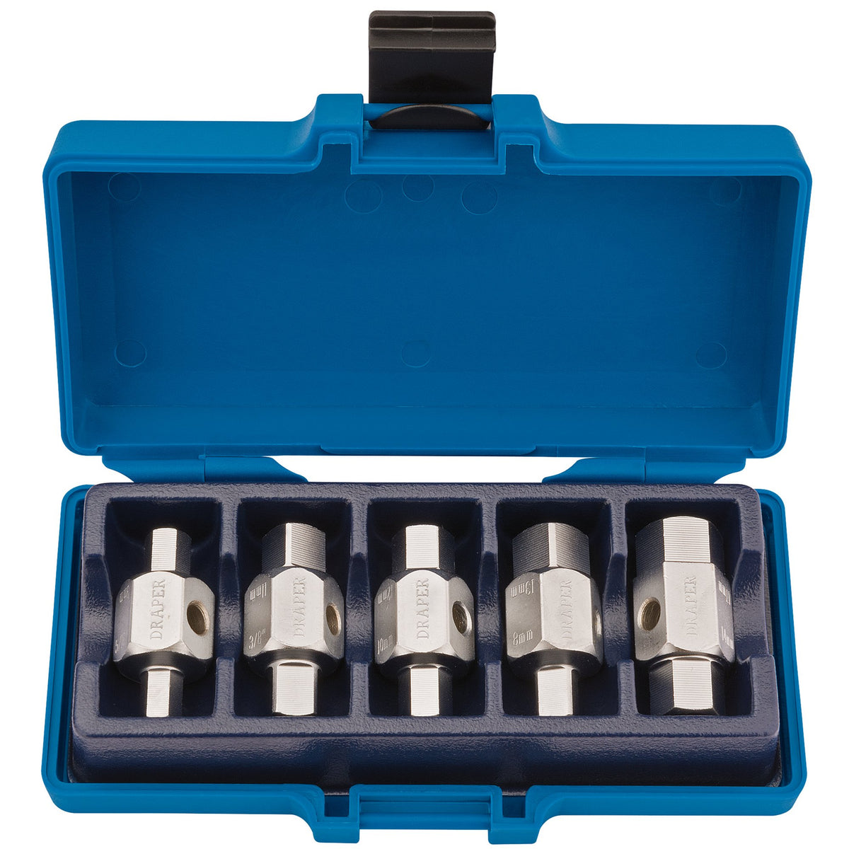 DRAPER 5 Piece Drain Plug Key Set: Model No.DPK/SET