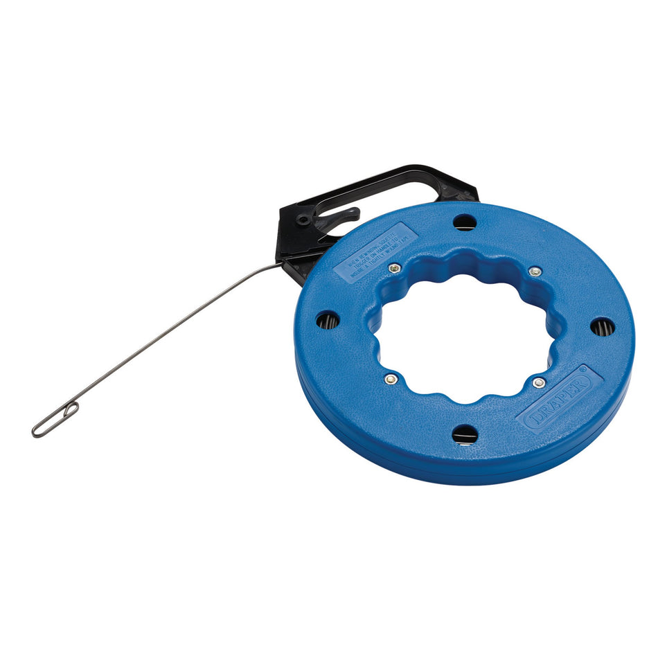 DRAPER 15M Electricians Draw Tape in Plastic Case: Model No.EDTC