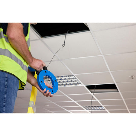 DRAPER 15M Electricians Draw Tape in Plastic Case: Model No.EDTC