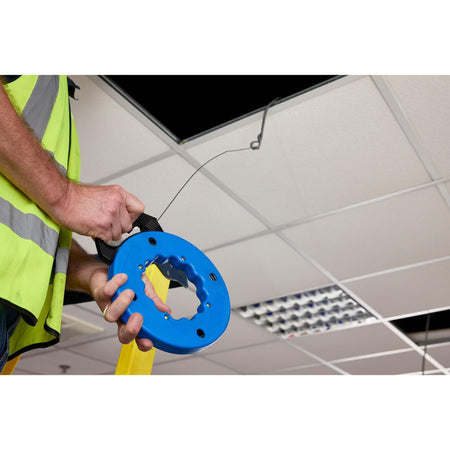 DRAPER 15M Electricians Draw Tape in Plastic Case: Model No.EDTC