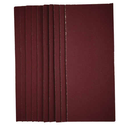 1/2 Sanding Sheets, 115 x 280mm, 120 Grit (Pack of 10): Model No. SSA6