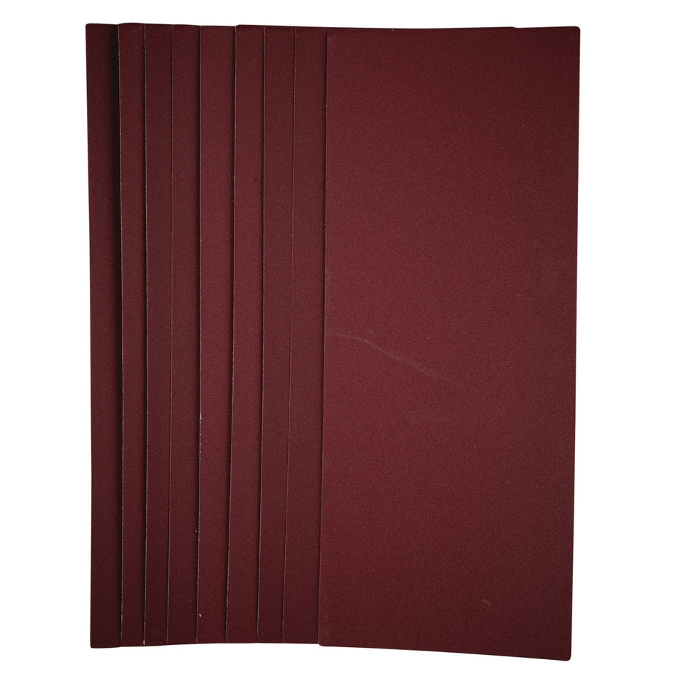 1/2 Sanding Sheets, 115 x 280mm, 240 Grit (Pack of 10): Model No. SSA6