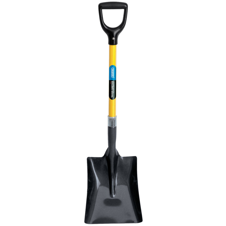 DRAPER Fibreglass Shafted Square Mouth Builders Shovel: Model No.BSFG