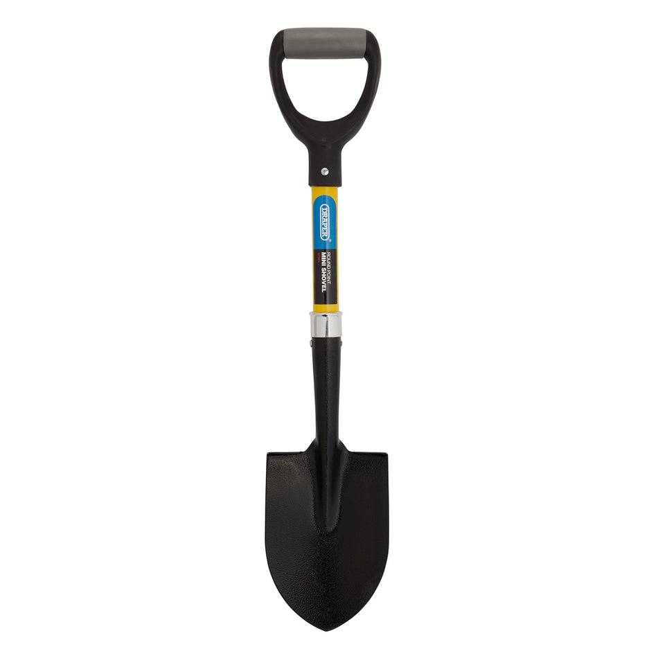 DRAPER Round Point Mini Shovel with Fibreglass Shaft: Model No.BSRPFG