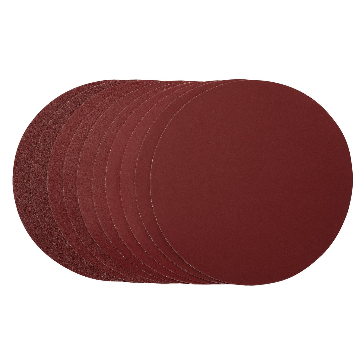 Sanding Discs, 180mm, Hook & Loop, Assorted Grit, (Pack of 10): Model No. SDHAL180