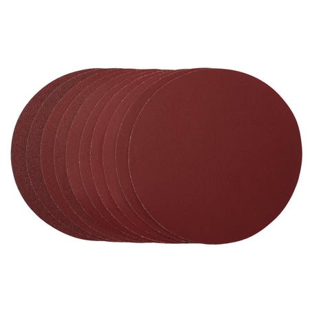 Sanding Discs, 180mm, Hook & Loop, Assorted Grit, (Pack of 10): Model No. SDHAL180
