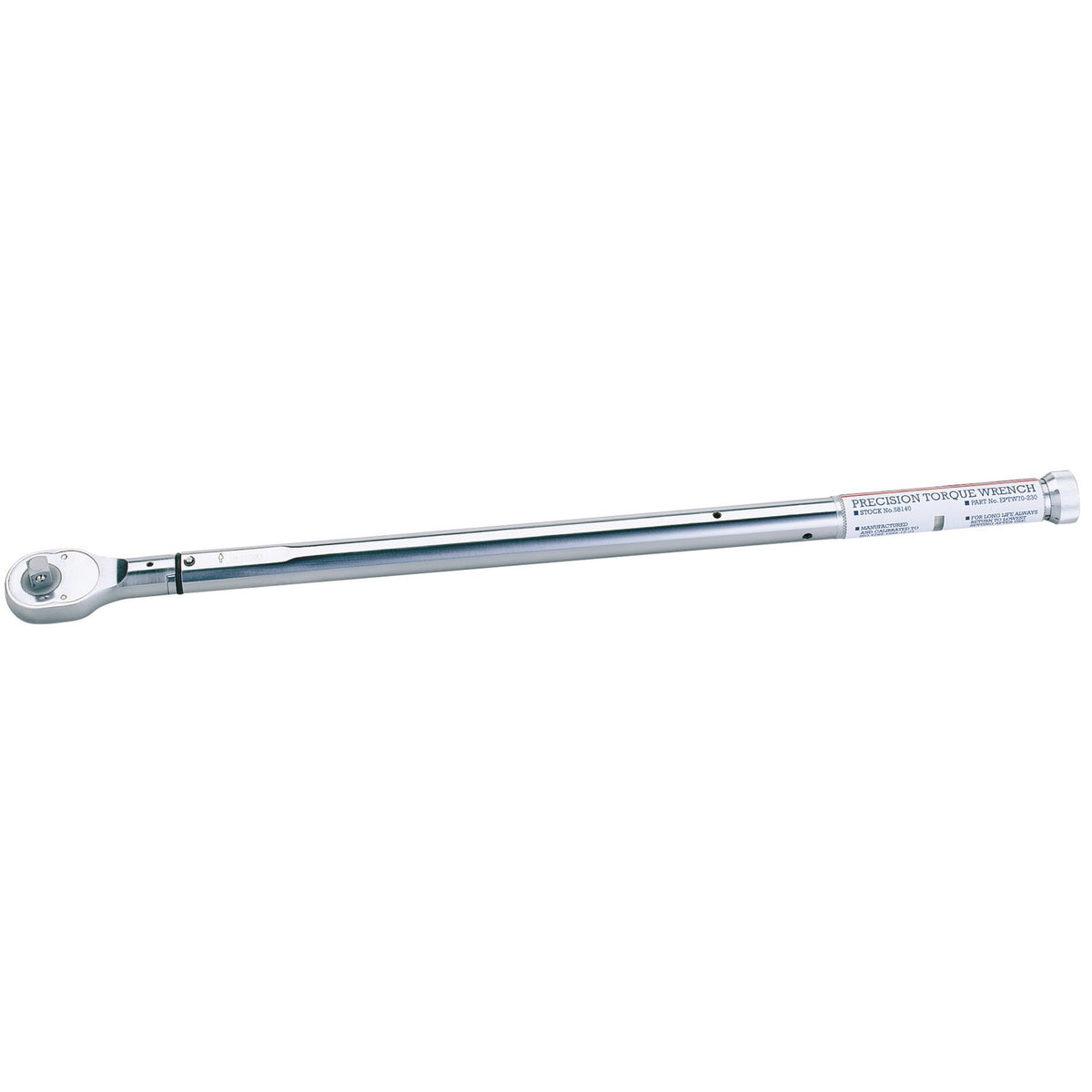 DRAPER Expert 1/2" Square Drive Precision Torque Wrench : Model No.EPTW70-230