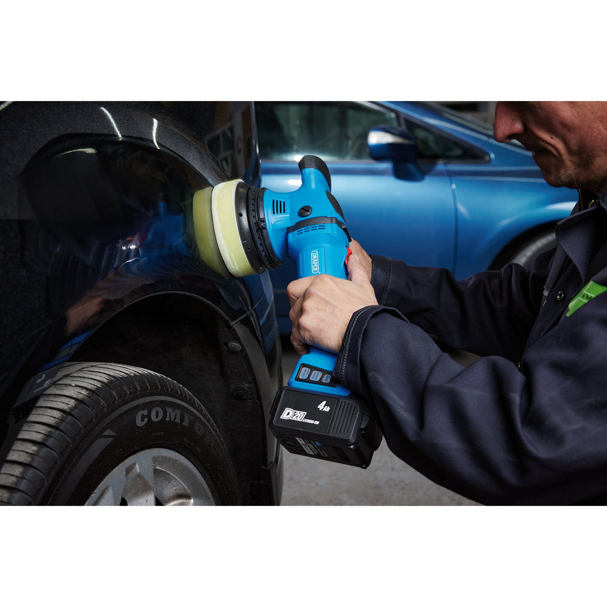 D20 20V Brushless Random Orbit Polisher, 125mm (Sold Bare) : Model No. D20ROP