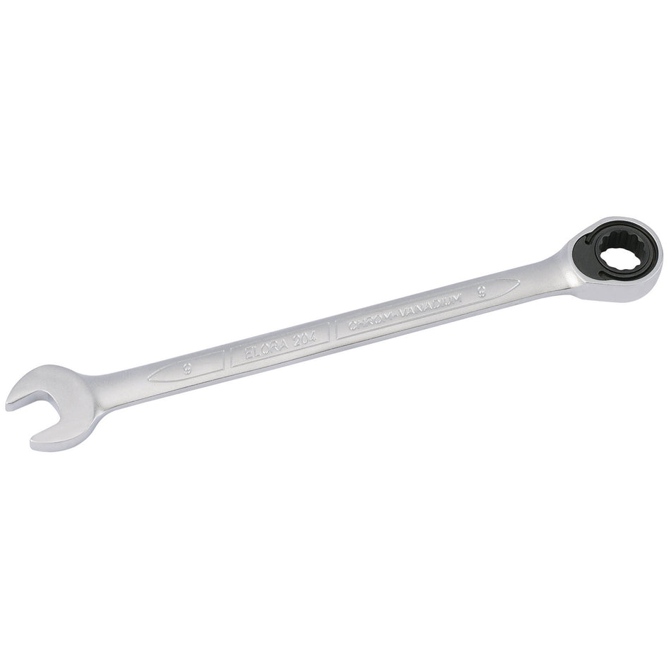 Metric Ratcheting Combination Spanner (9mm): Model No.204