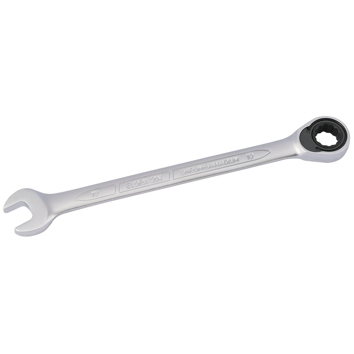 Metric Ratcheting Combination Spanner (10mm): Model No.204