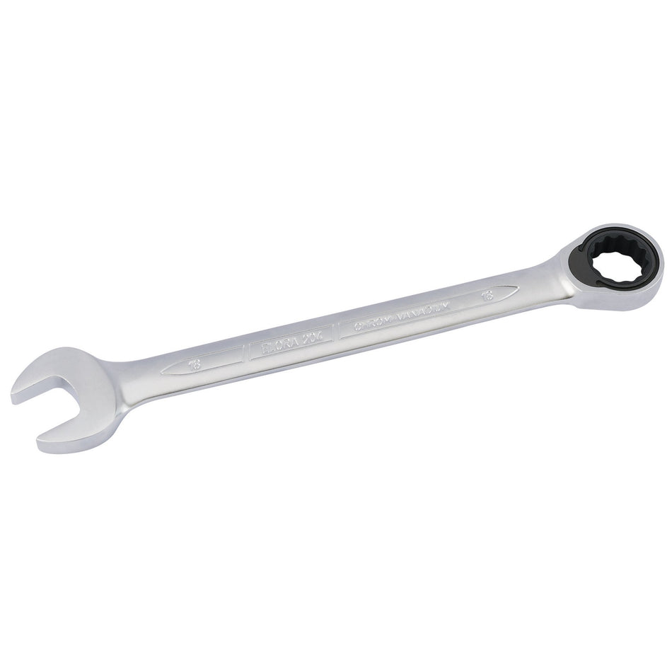 Metric Ratcheting Combination Spanner (18mm): Model No.204