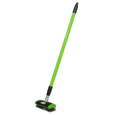 DRAPER Paving Brush Set with Twin Heads and Telescopic Handle: Model No.PHWB/SET