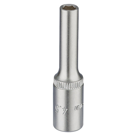 4.5mm 1/4" Square Drive Elora Deep Socket: Model No. 1455-T