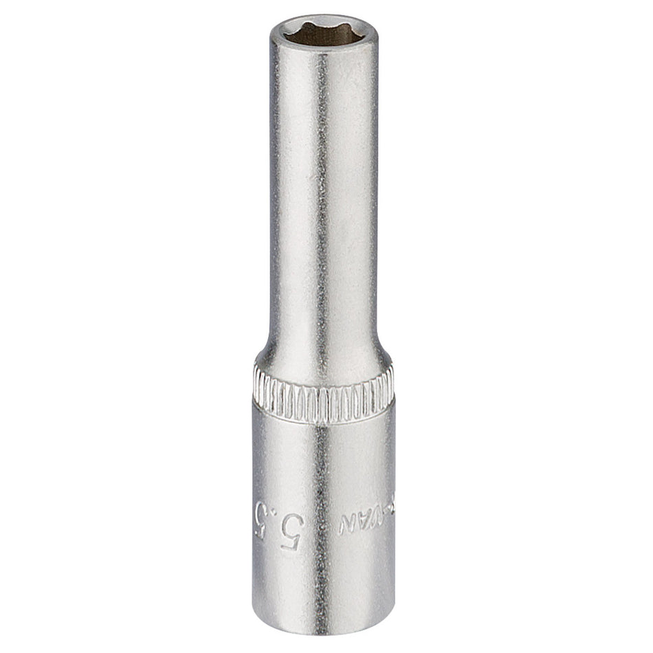5.5mm 1/4in. Square Drive Deep Socket: Model No.1455-T