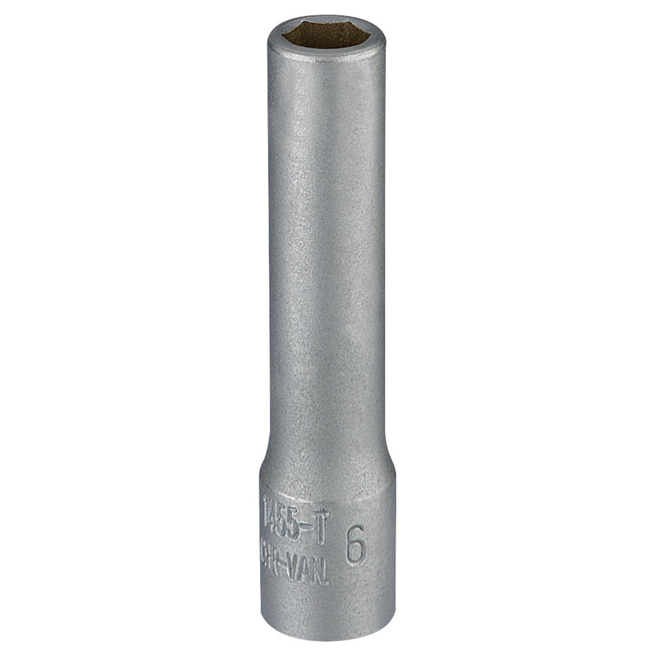 6mm 1/4in. Square Drive Deep Socket: Model No.1455-T